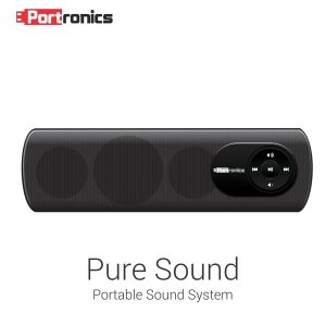 Portronics Pure Sound Portable Speaker System (Black)