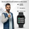 Fire-Boltt Ring Bluetooth line Smartwatch with SpO2 c